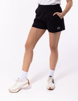 Black Russell Athletic Originals Women Shorts | 69ACOIJNK