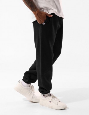 Black Russell Athletic Unisex Dri Women Track pants | 07KQPINZB