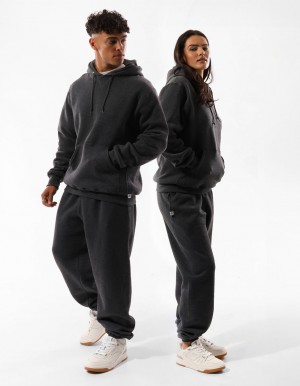 Black Russell Athletic Unisex Dri Women Hoodie | 75PADWEBN