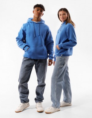 Blue Russell Athletic Unisex Dri Women Hoodie | 86YLKDPAQ