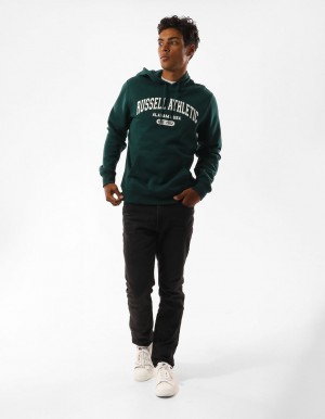 Green Russell Athletic Originals Heritage Men Hoodie | 81XZBSHTK