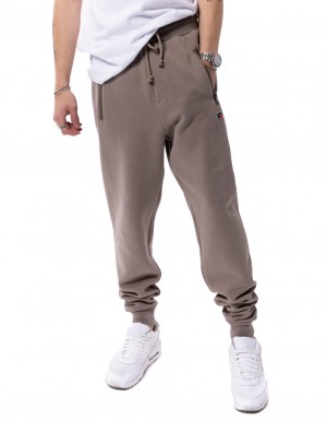 Khaki Russell Athletic Unisex Jack Men Track pants | 69OYVABUJ