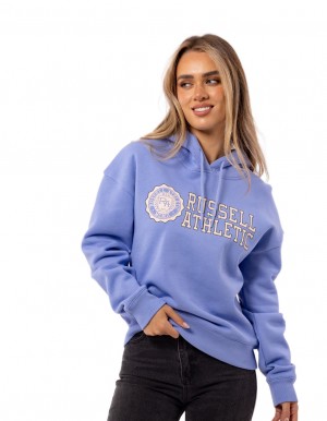 Lavender Russell Athletic Collegiate Women Hoodie | 04QCRBFHT