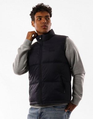 Navy Russell Athletic Kennedy Vest Men Jackets | 74VTLANFZ