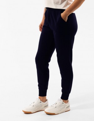 Navy Russell Athletic Originals Women Track pants | 17INBFOTG