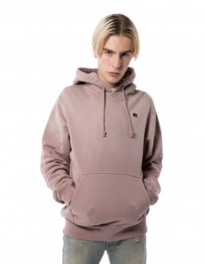 Purple Red Russell Athletic Unisex Fade Men Hoodie | 36YLSWTAR