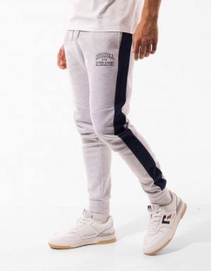 White Russell Athletic Hellcat Men Track pants | 29FEUOKAD