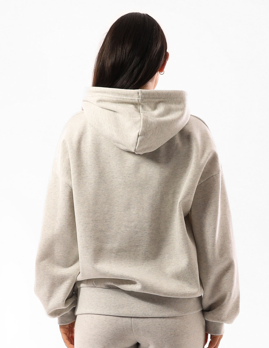 Beige Russell Athletic Houston Oversized Women Hoodie | 75FCVGEQZ