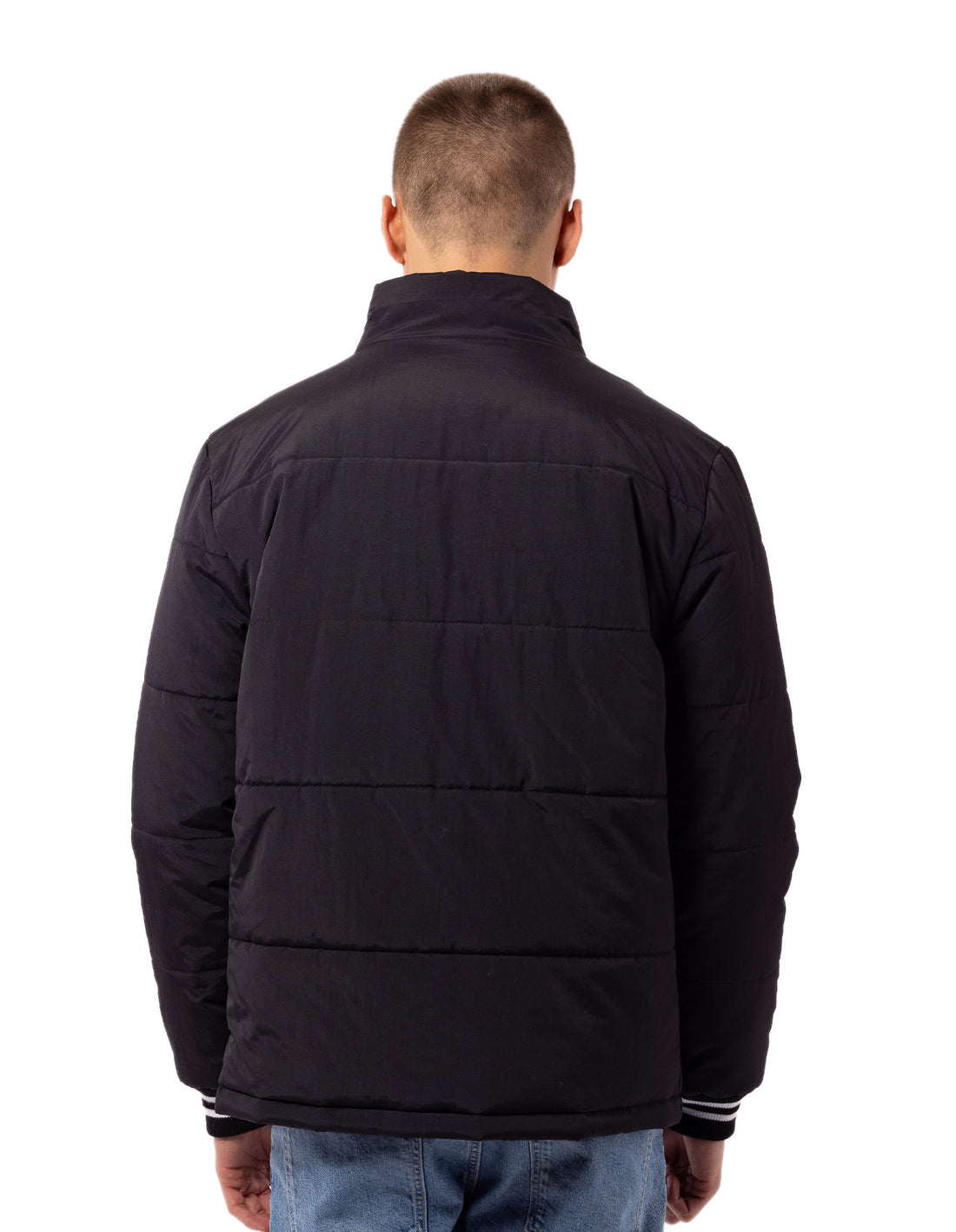 Black Russell Athletic Klute Men Puffers | 91XJBTWHR