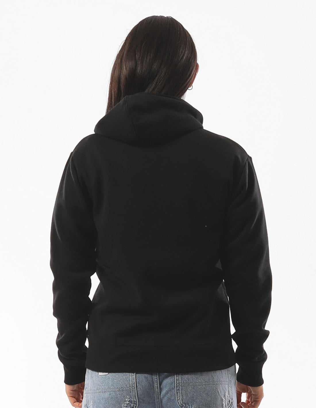 Black Russell Athletic Originals Embriodered Women Hoodie | 10CIBLTAU