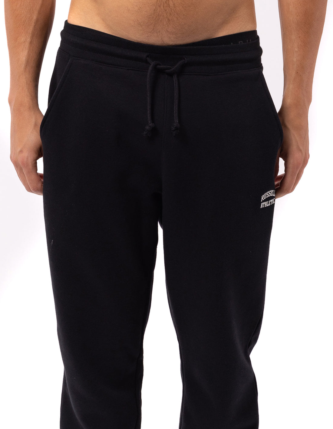 Black Russell Athletic Originals Open Leg Men Track pants | 82FSKTZUN