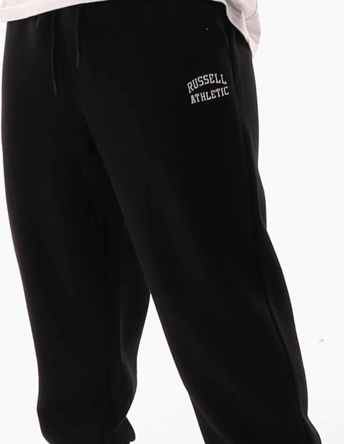 Black Russell Athletic Originals Small Arch Cuff Men Track pants | 20FCNPEQH