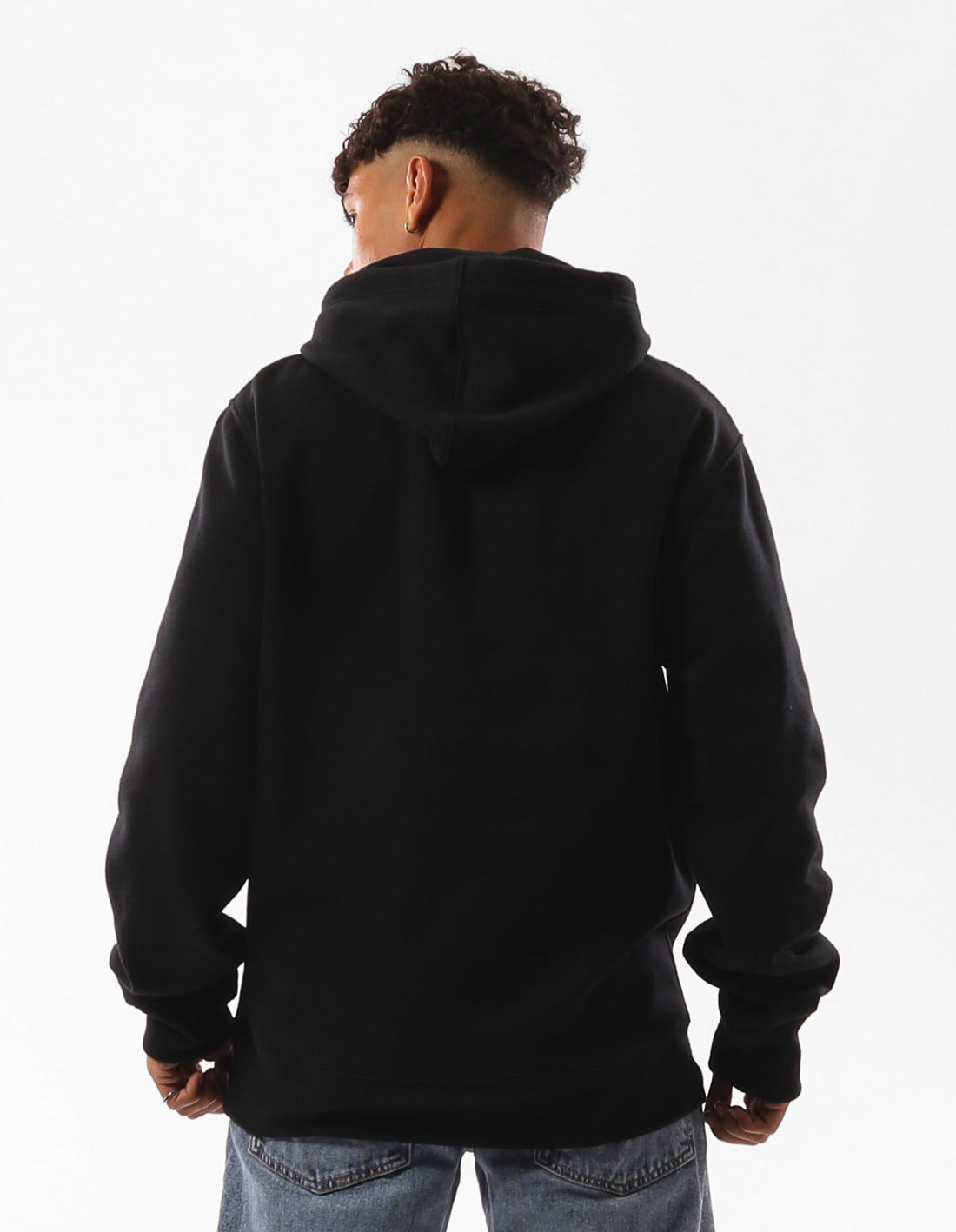 Black Russell Athletic Originals Small Arch Men Hoodie | 96ZYLXQSM