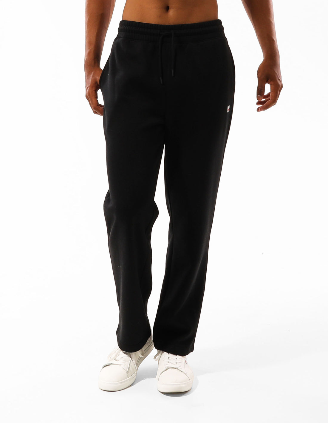 Black Russell Athletic Originals Straight Leg Men Track pants | 17FKQVWDH