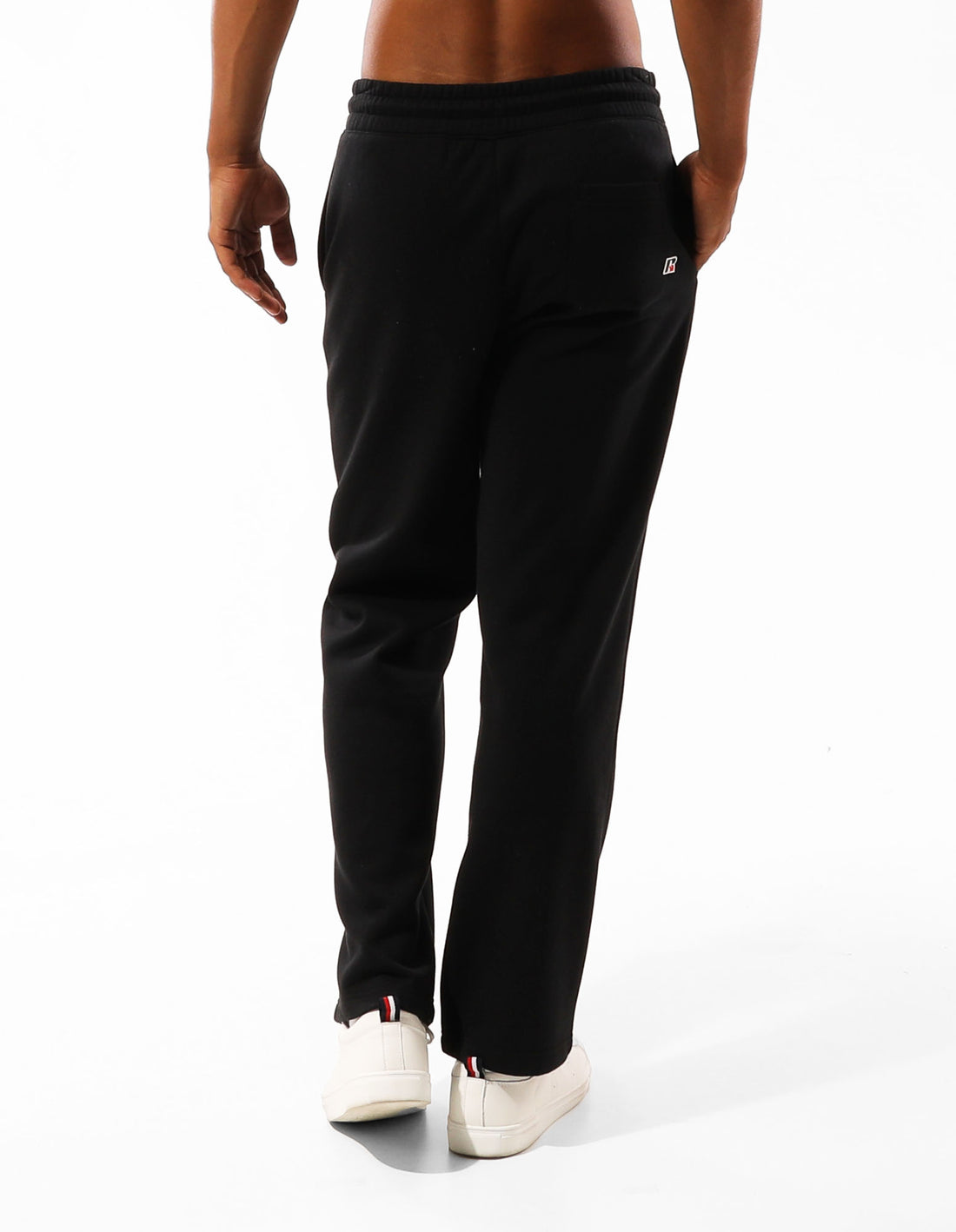 Black Russell Athletic Originals Straight Leg Men Track pants | 17FKQVWDH