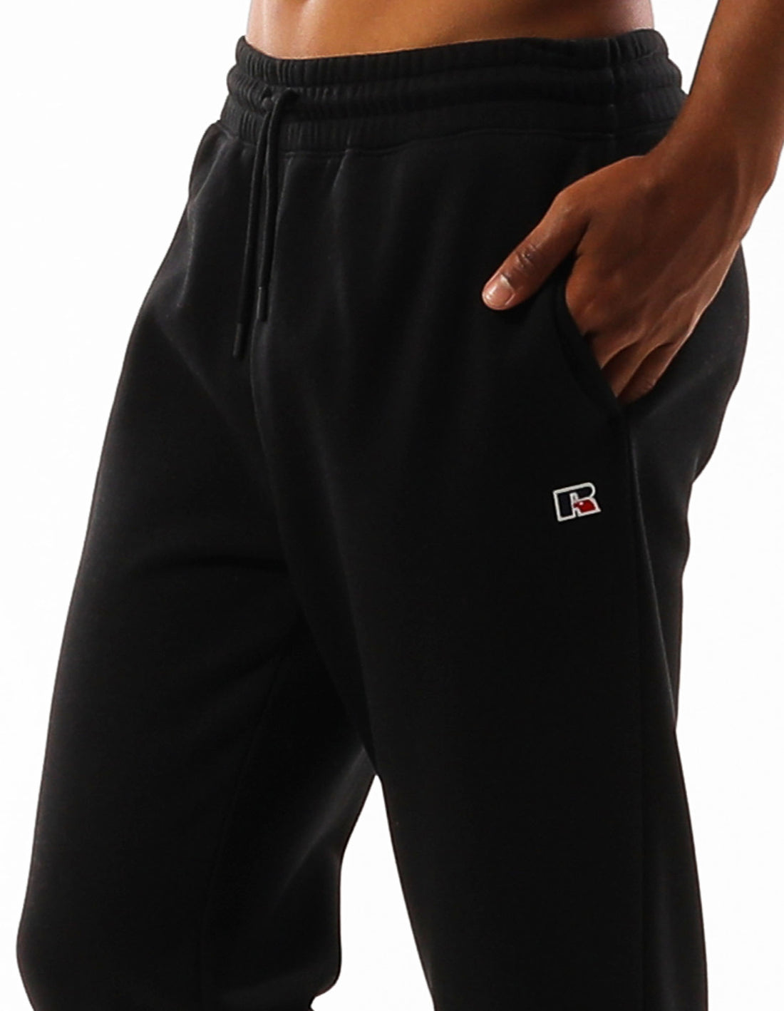 Black Russell Athletic Originals Straight Leg Men Track pants | 17FKQVWDH