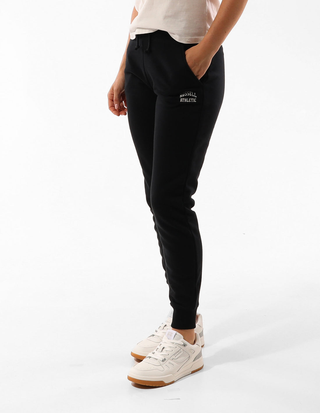 Black Russell Athletic Originals Women Track pants | 60FLHNIRZ