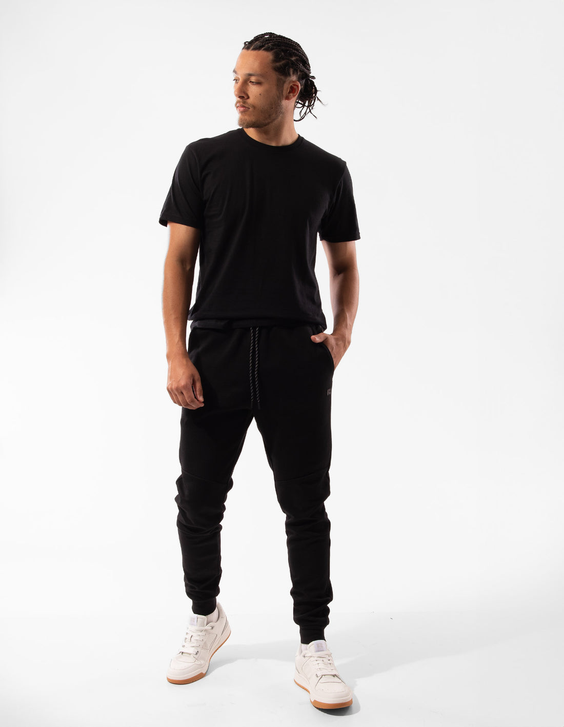 Black Russell Athletic Typhoon Men Track pants | 78JFTHMPY