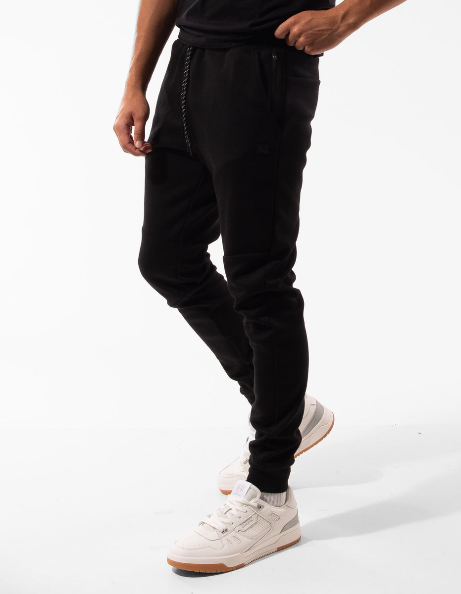 Black Russell Athletic Typhoon Men Track pants | 78JFTHMPY