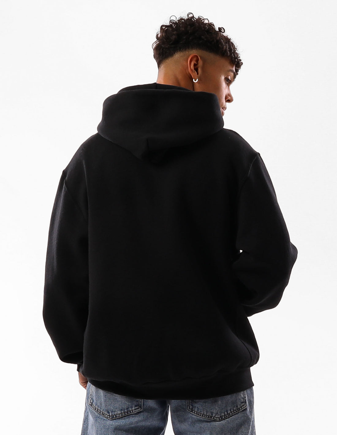 Black Russell Athletic Unisex Dri Men Hoodie | 19PBZXWLK