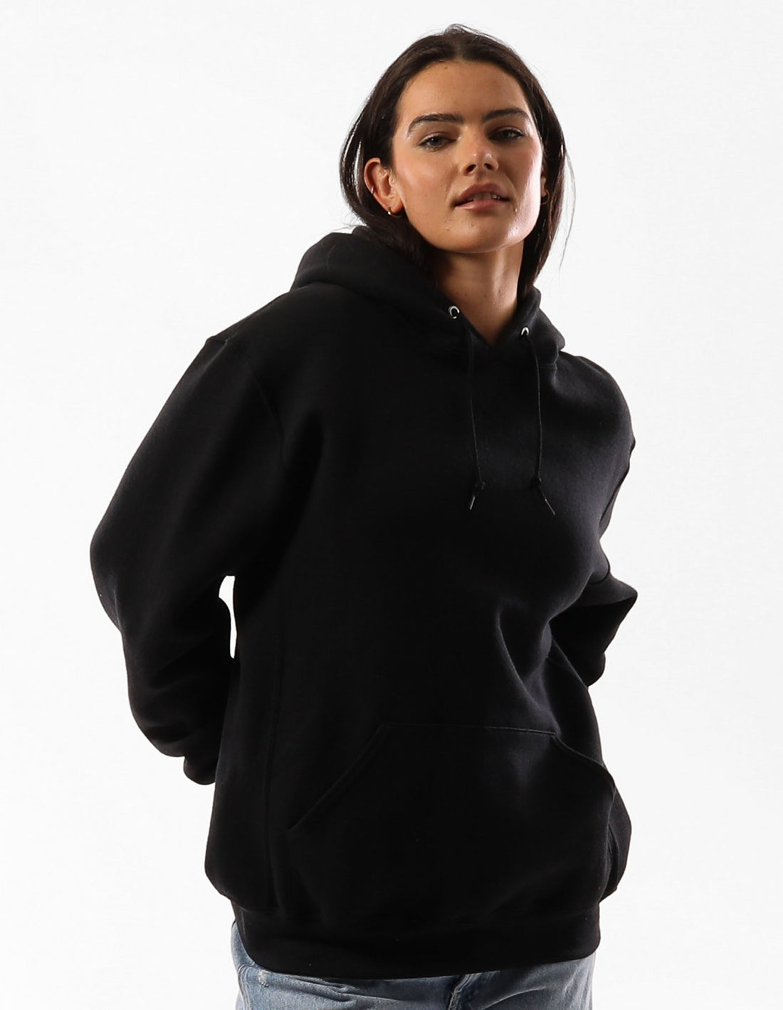 Black Russell Athletic Unisex Dri Women Hoodie | 81ADUWMCY