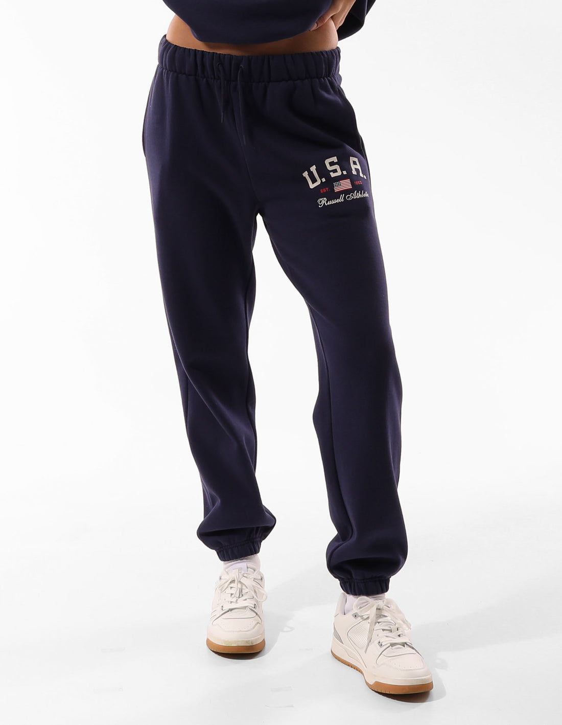 Blue Russell Athletic 1902 Baggy Women Track pants | 91CBTWPKU