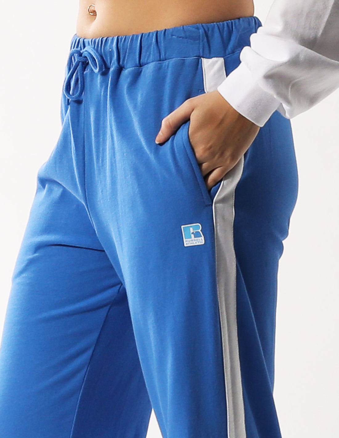 Blue Russell Athletic Alabama Open Leg Women Track pants | 70XUWEYDS