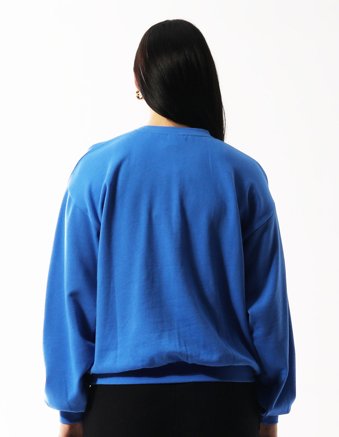 Blue Russell Athletic Halston Women Crew Neck Sweaters | 27SYMWRCX