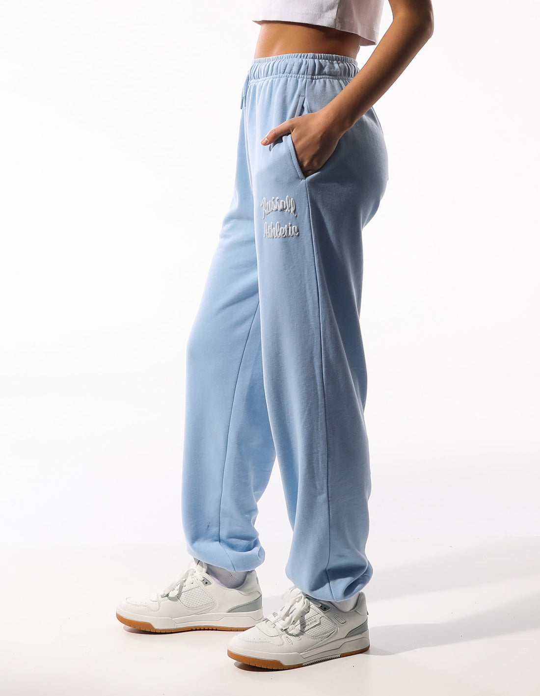 Blue Russell Athletic Maplewood Baggy Women Track pants | 49WVKILPO