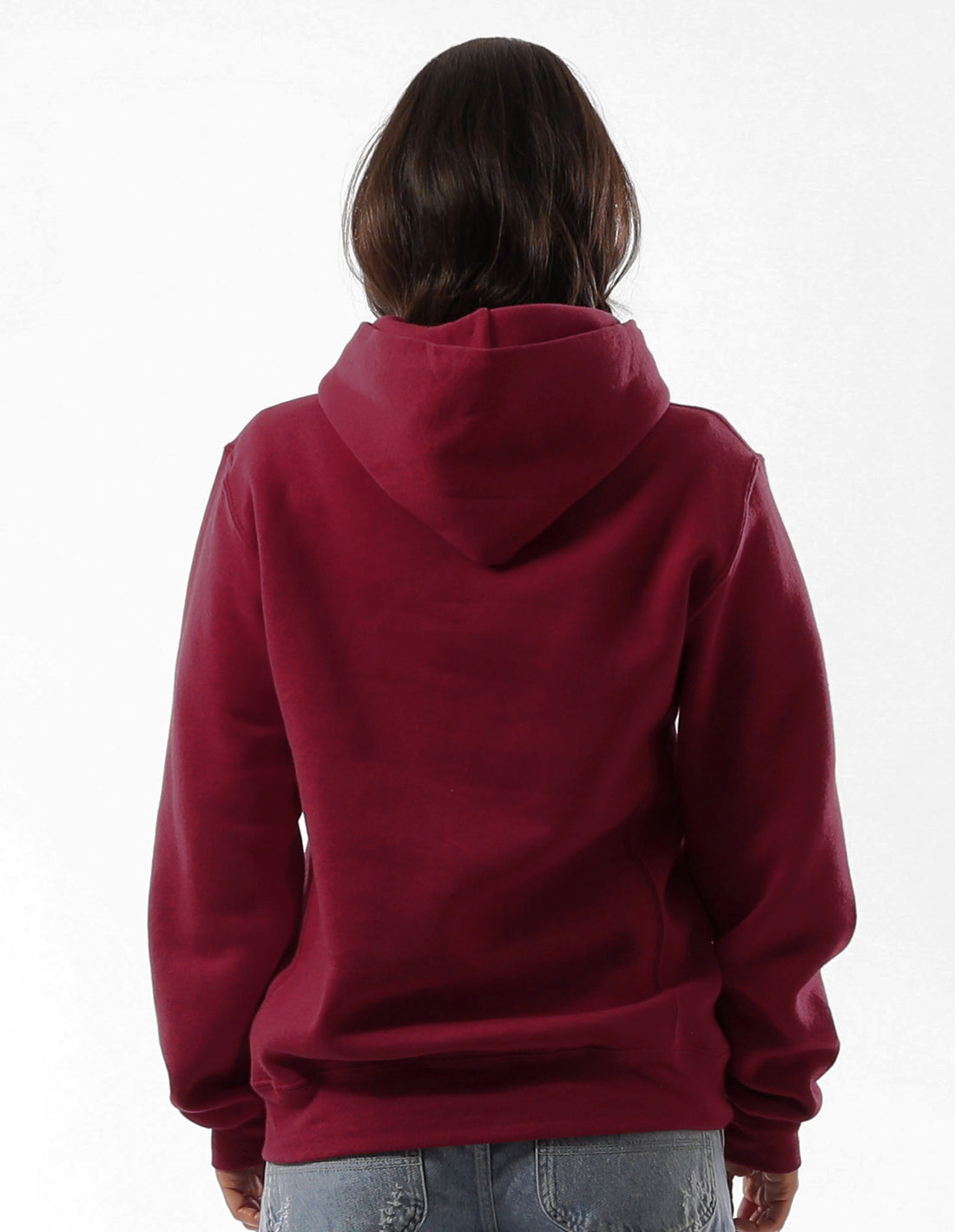 Burgundy Russell Athletic Unisex Dri Men Hoodie | 59LAGOUTJ