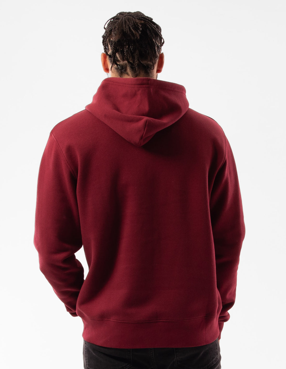 Burgundy Russell Athletic Vortex Men Hoodie | 41PXSOULQ