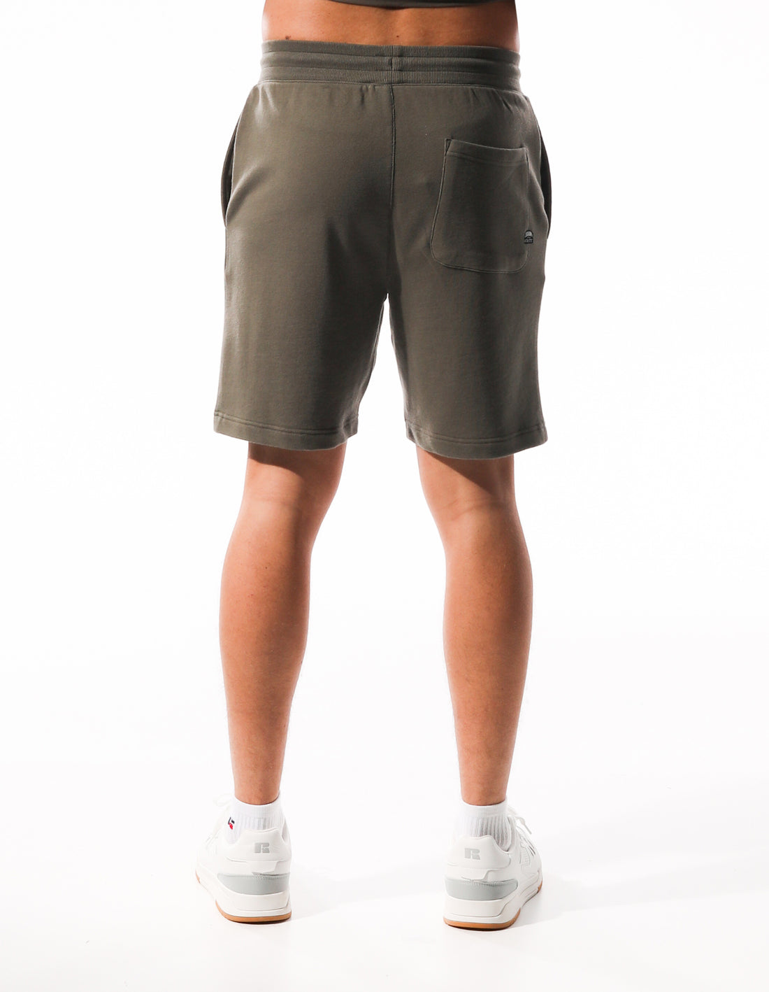 Dark Brown Russell Athletic R Logo Redeemer Men Shorts | 74UTMAHBW