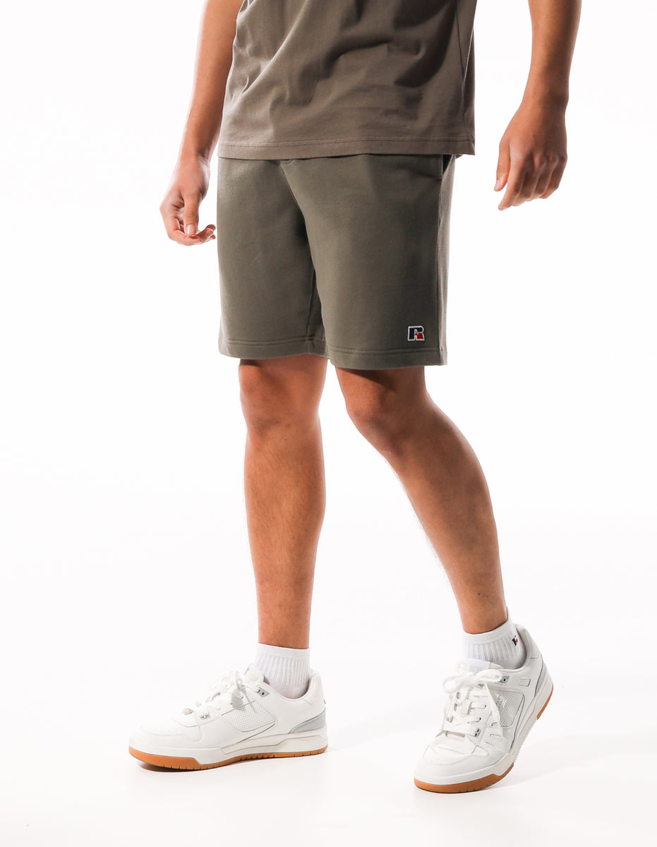 Dark Brown Russell Athletic R Logo Redeemer Men Shorts | 74UTMAHBW