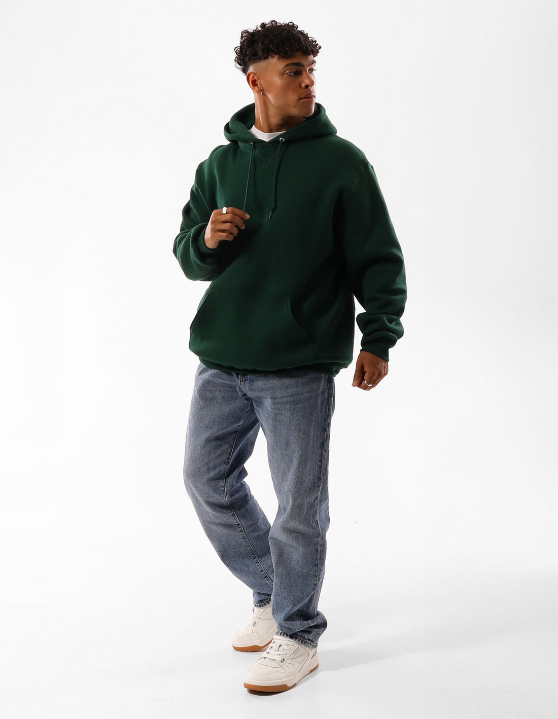 Dark Green Russell Athletic Unisex Dri Men Hoodie | 31ZXYNPSM