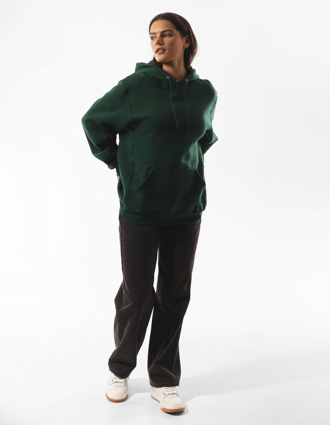 Dark Green Russell Athletic Unisex Dri Women Hoodie | 47BFNRSGZ