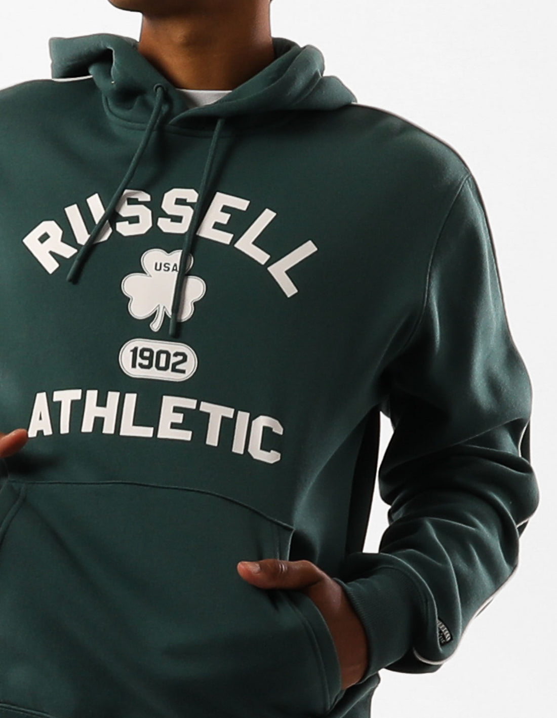 Green Russell Athletic Lexington Men Hoodie | 08RUNKCFX