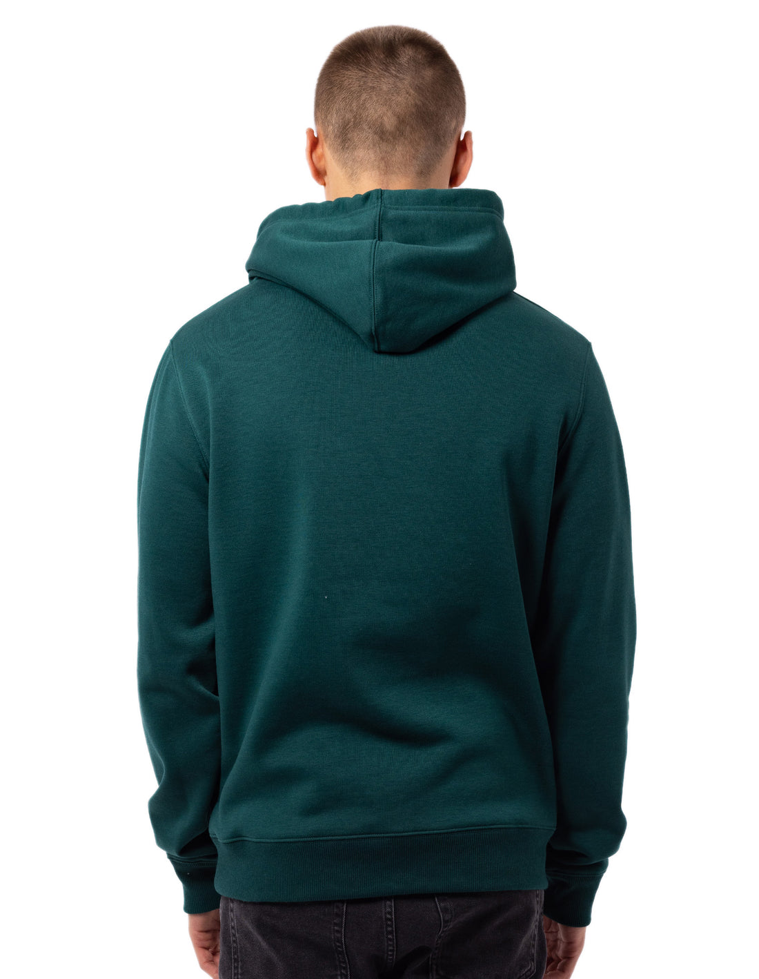 Green Russell Athletic Originals Small Arch Men Hoodie | 51ARUBLES