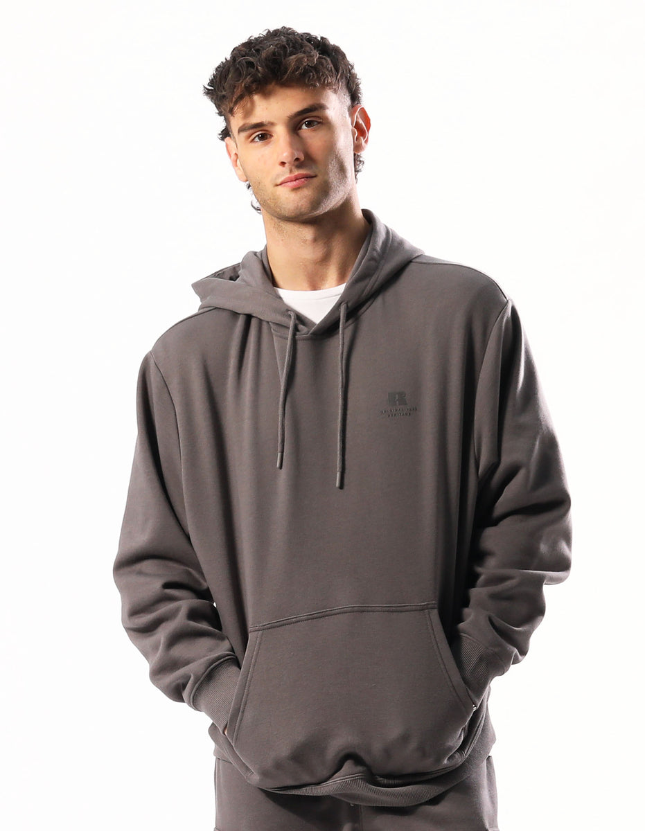 Grey Brown Russell Athletic Brooklyn Men Hoodie | 27MWBZPSR