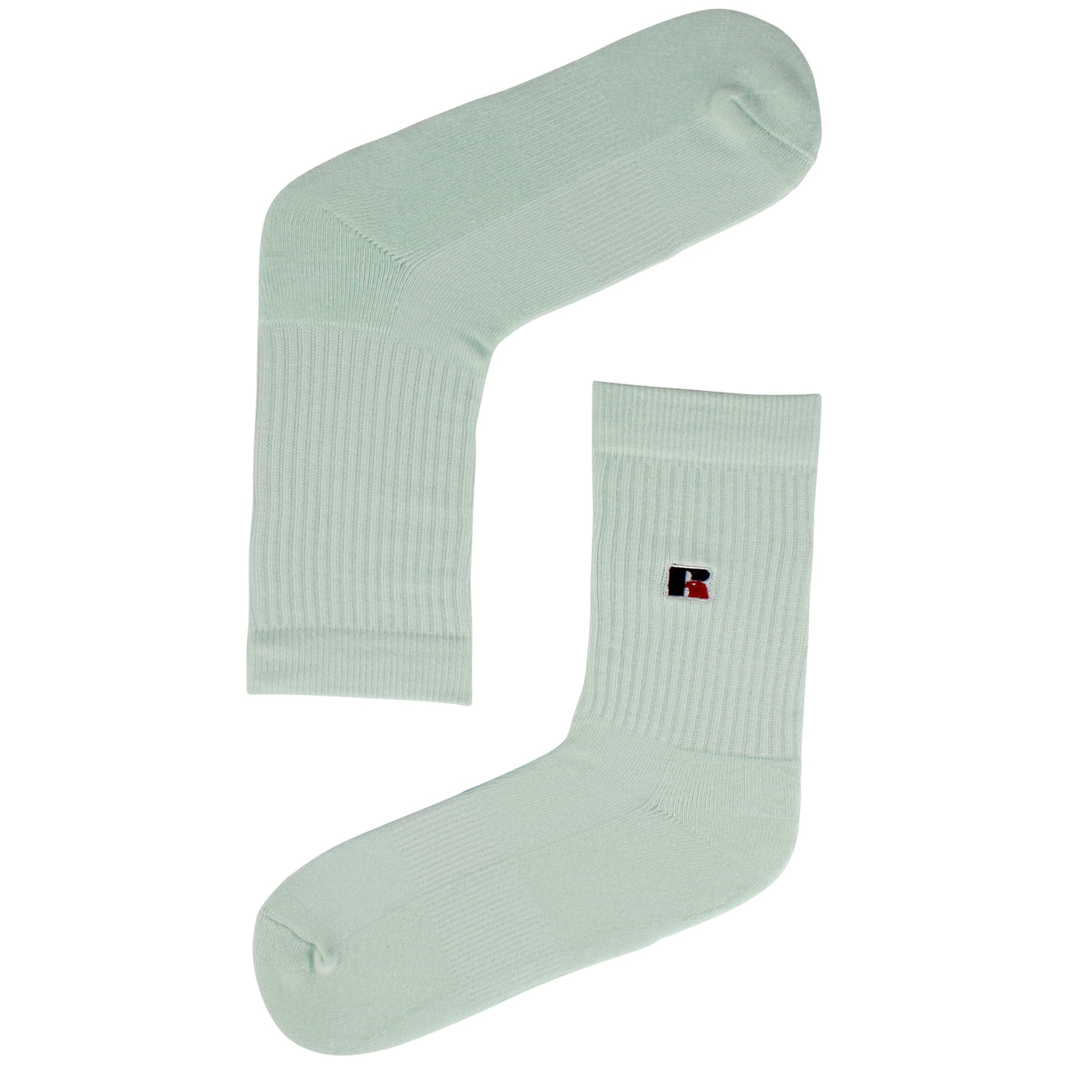 Grey Green Russell Athletic Essential Singles Accessories Socks | 72ECVGKOF