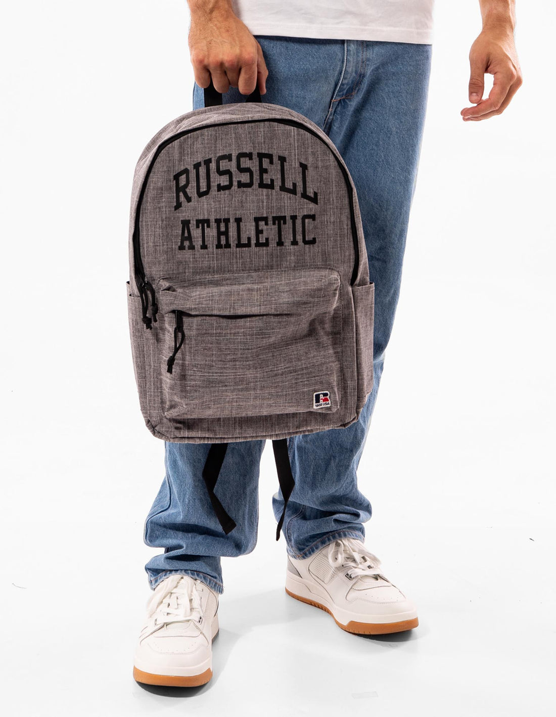 Grey Russell Athletic Arched Accessories Bags & Backpacks | 17EKYXDRB