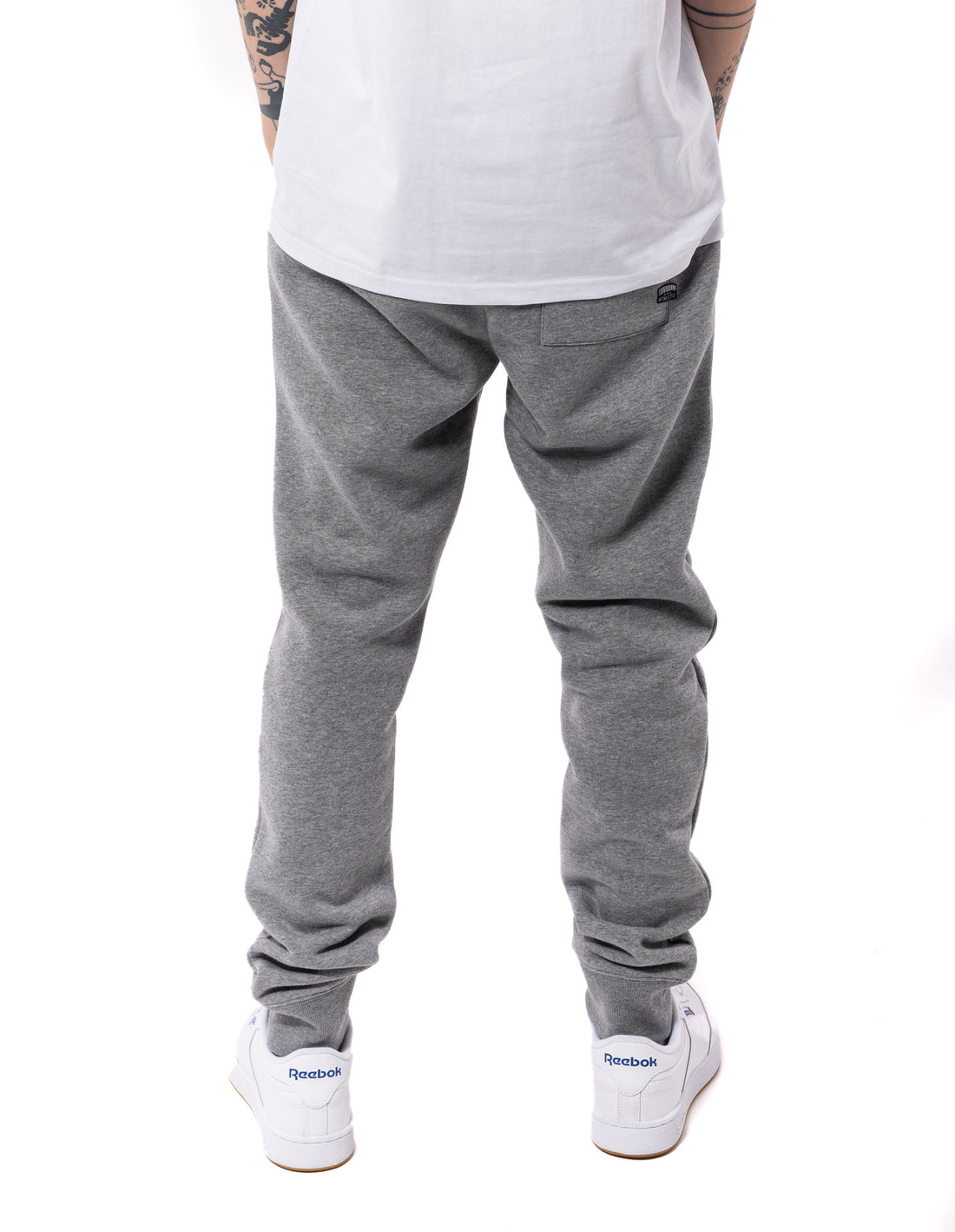 Grey Russell Athletic Collegiate Flock Men Track pants | 81UVHOBZE