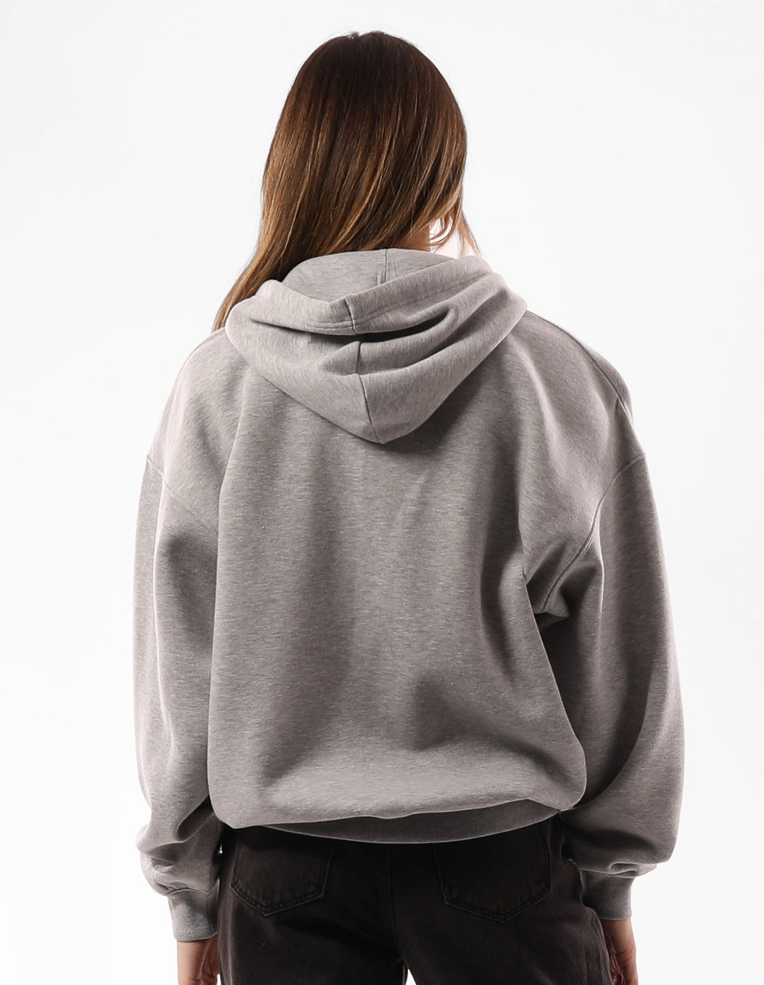 Grey Russell Athletic Originals Embroidered Zip Through Women Hoodie | 48AQHYMXW