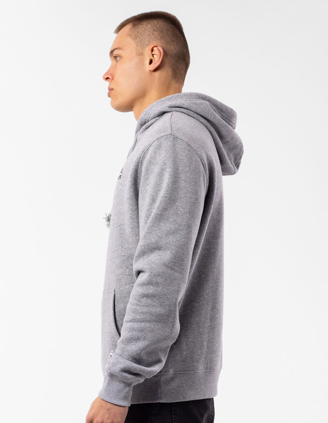 Grey Russell Athletic Originals Small Arch Men Hoodie | 78VNMXTUO