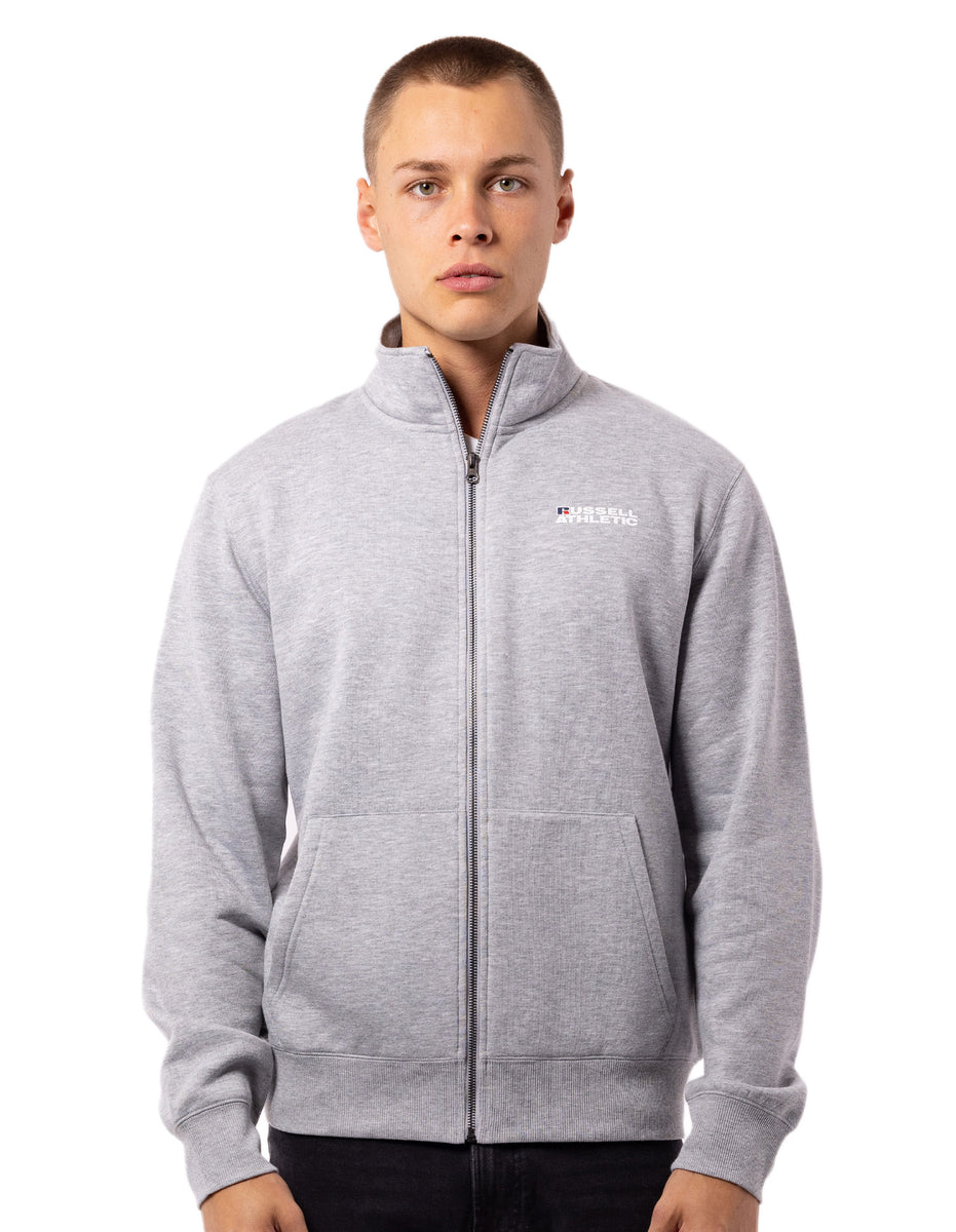 Grey Russell Athletic Originals Trucker Men Jackets | 87IFYAQMX