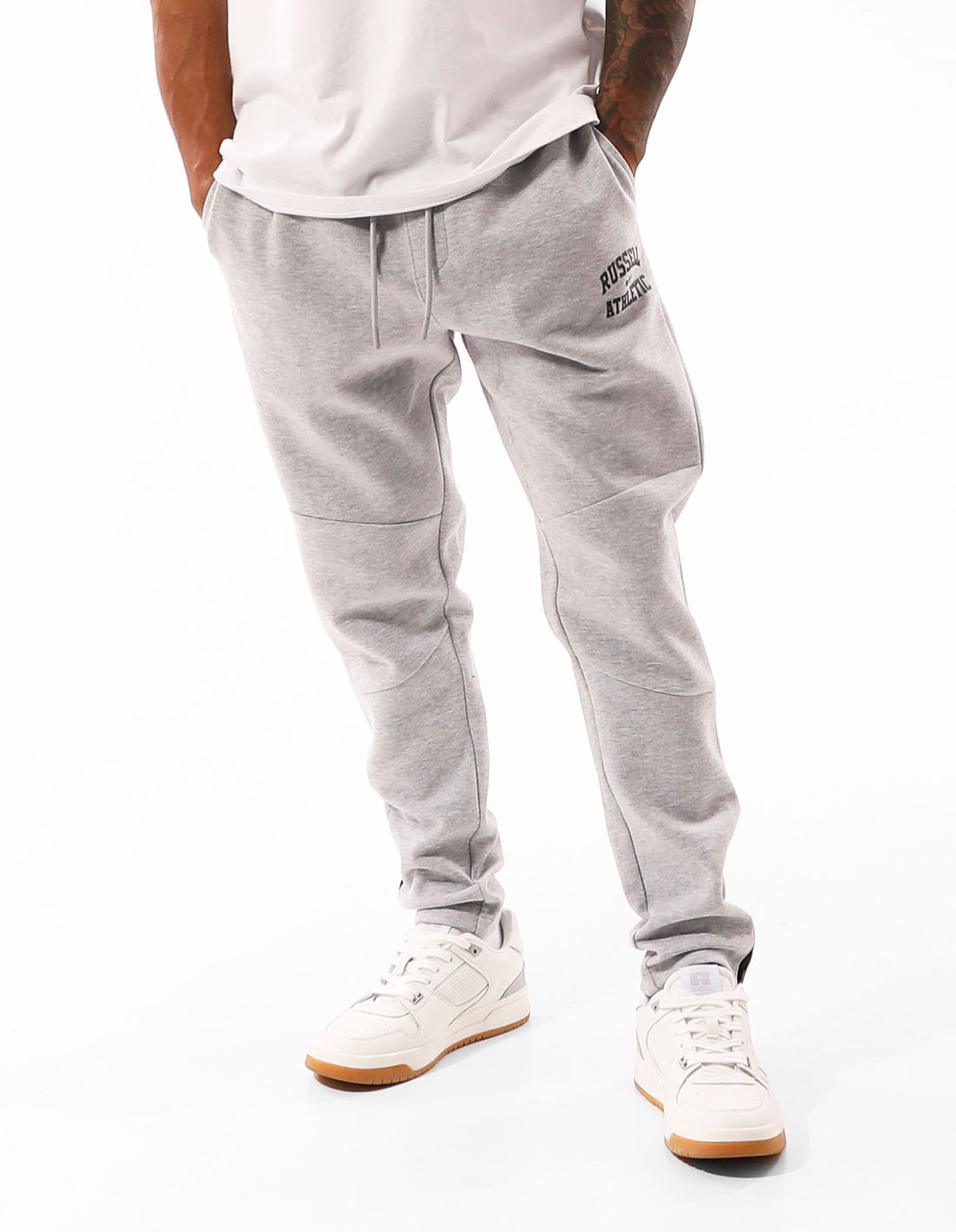 Grey Russell Athletic Sirocco Men Track pants | 36ELZHAUR