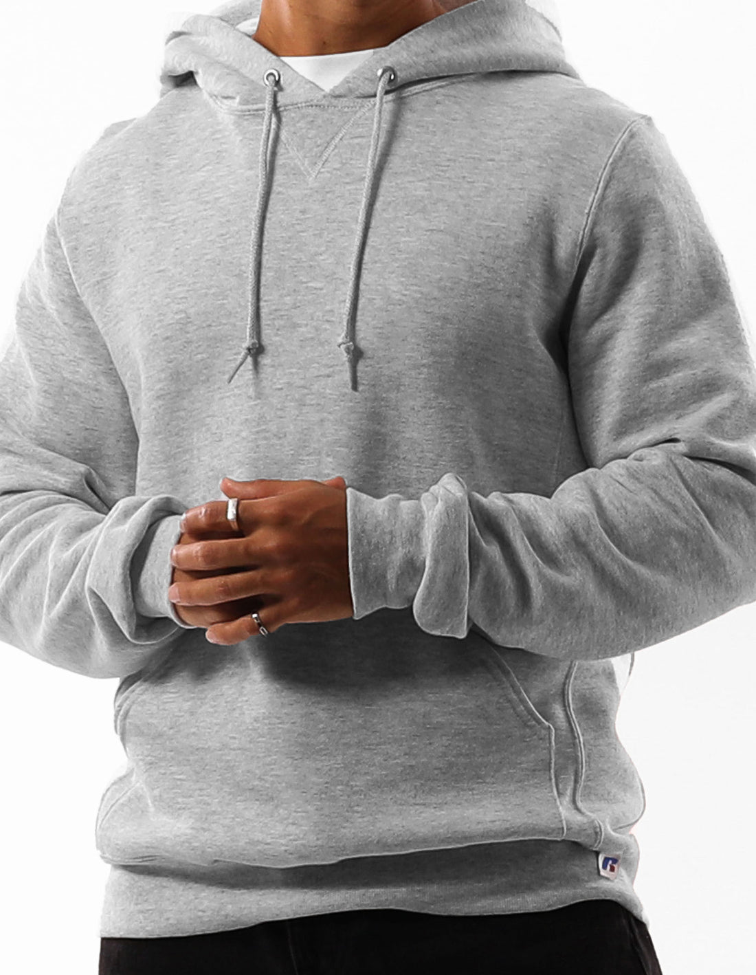 Grey Russell Athletic Unisex Dri Men Hoodie | 17TFPLGKH