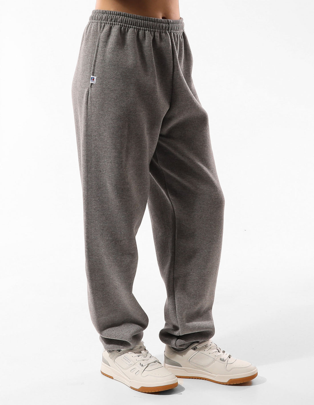 Grey Russell Athletic Unisex Dri Men Track pants | 08SAYXNEK