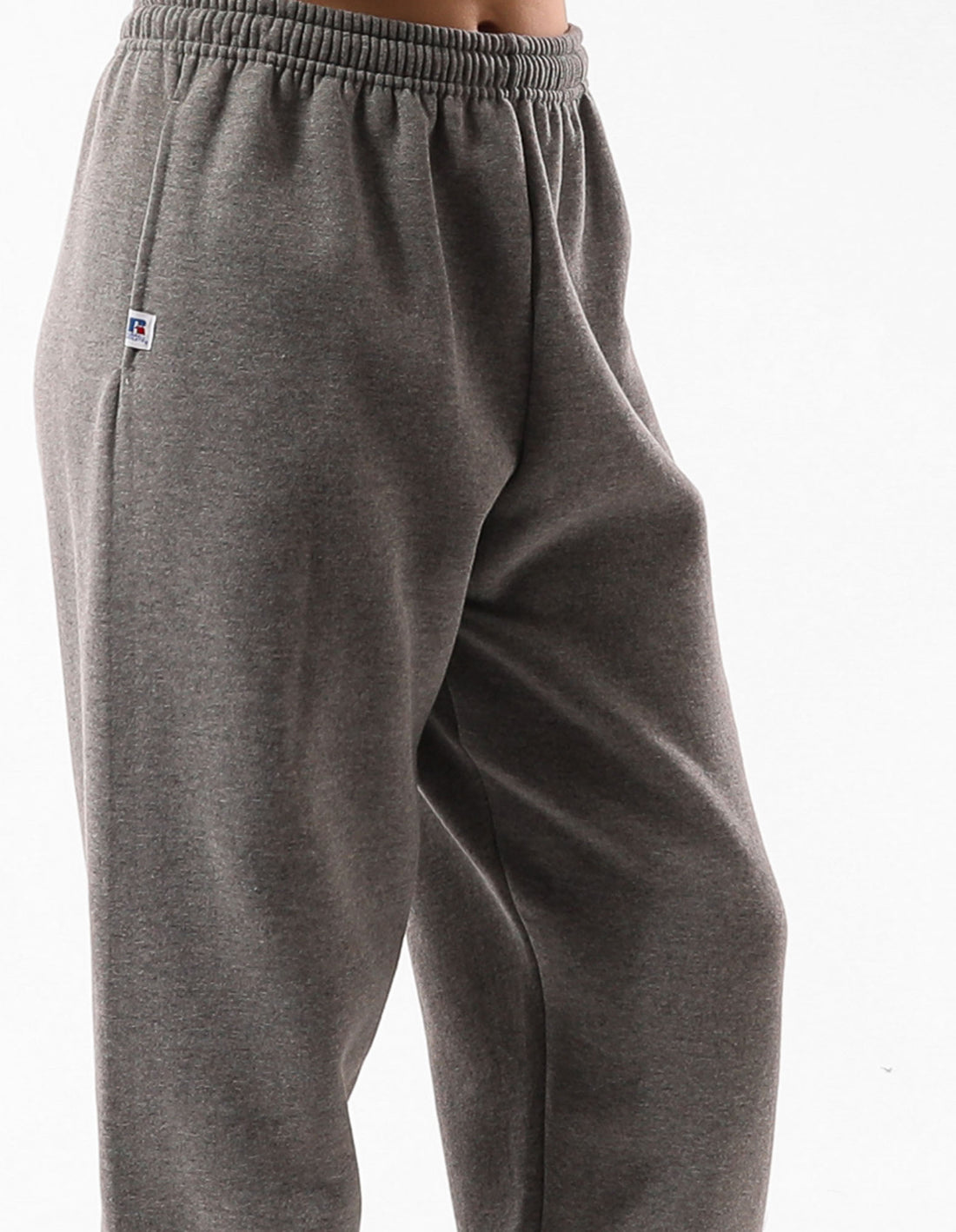 Grey Russell Athletic Unisex Dri Men Track pants | 08SAYXNEK