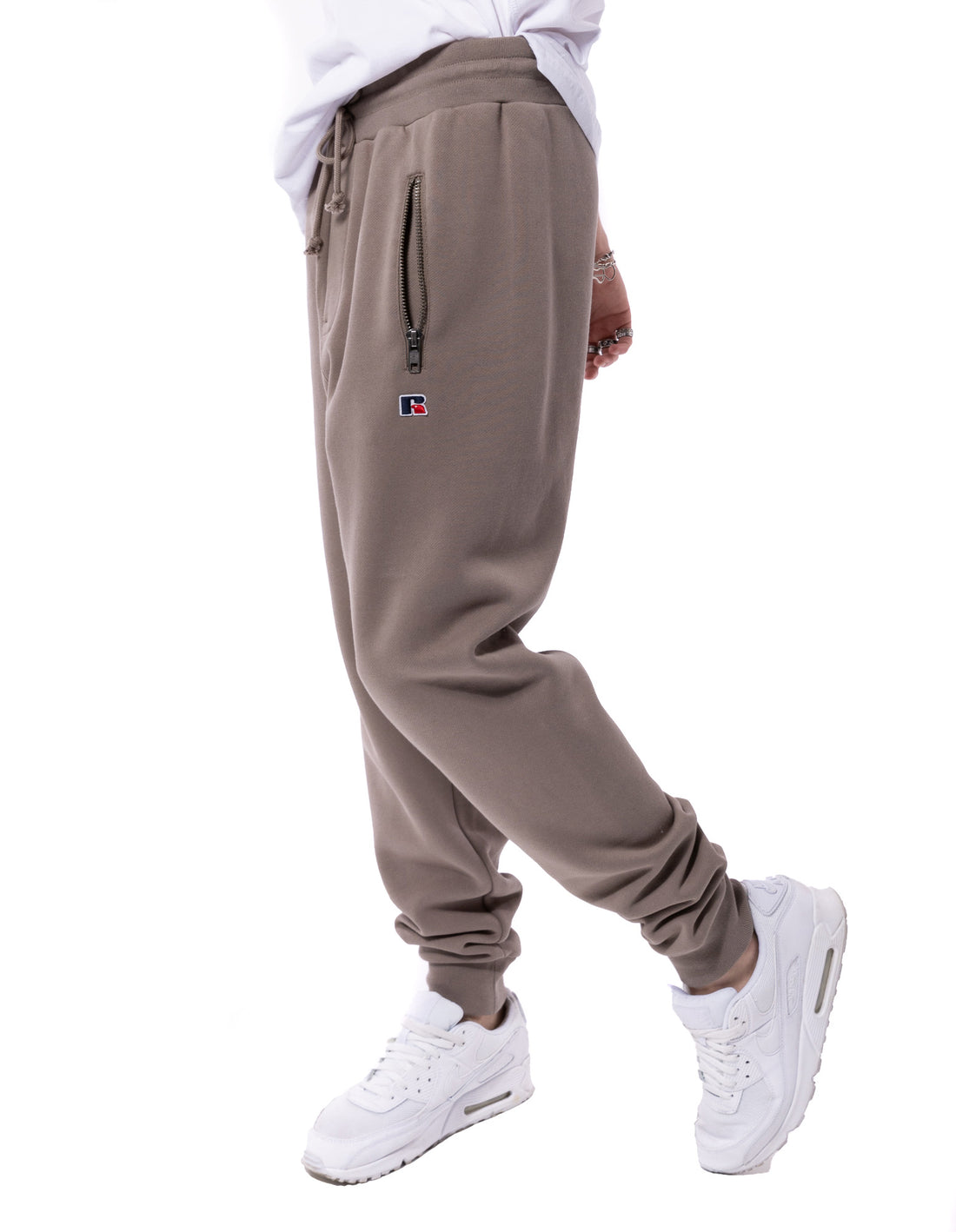 Khaki Russell Athletic Unisex Jack Men Track pants | 69OYVABUJ