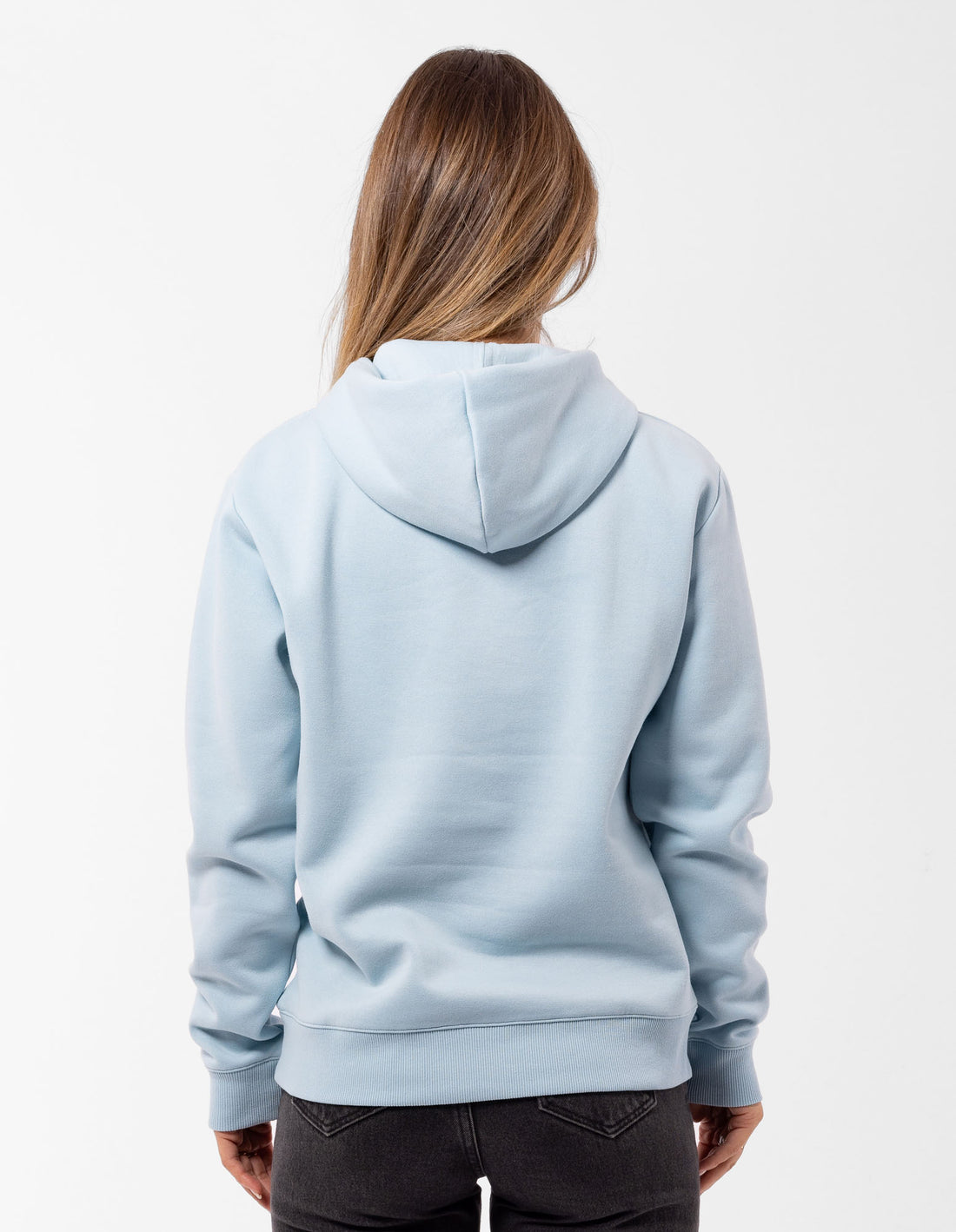 Light Blue Russell Athletic Modern Tonal Women Hoodie | 01WVZCFEO